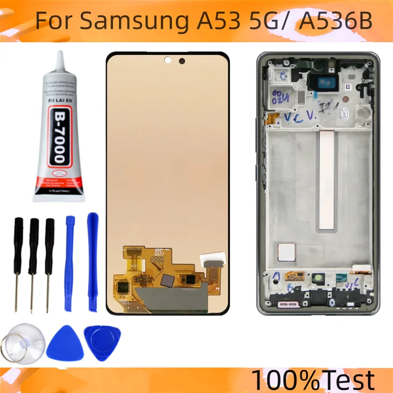 Ｚ  A53 5G A536B DS LCD ÷ ġ ũ Ÿ ,  ִ  AMOLED, Ｚ A536 LCD, 6.5 ġ